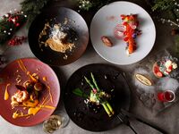 【早割★2025年クリスマスディナー】乾杯シャンパーニュ　オマール海老や国産牛サーロインなど豪華全5品