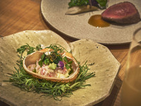 12/20～12/25【クリスマスランチ】紅ズワイガニやあんこうのローストなど全6皿コース 