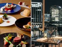 【2025 Xmas】みなとみらいの夜景を望みながら！オマール海老やフォアグラ、国産牛フィレ、キャビアなど豪華食材で贈るクリスマスディナーコース＋乾杯はルイヴィトンが造る希少シャンパン！！