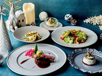 12/20～23,25【STREAM CHRISTMAS 2025】カジュアルにクリスマスを楽しむパスタや牛ヒレが付いた全5品～Sirius Course～＜コースのみ＞