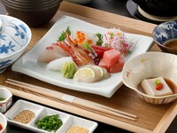 Sashimi set meal