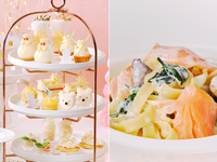 平日【パスタランチ】ホワイトベアのクリスマスアフタヌーンティー