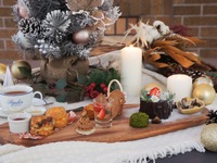 クラシックアフタヌーンティー autumn&winter Forest Gift ～森の贈りもの～ Xmas ver. / グラスシャンパーニュ付【14:30】