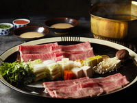 [Regular Price (Dinner)] Omi Beef Shabu-Shabu Kaiseki 29,728 yen