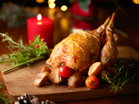 [Takeout] Christmas Roast Chicken — Truffle Farci