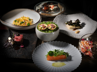 【窓際】記念日プランDinner Luxeコース7皿　12月26日〜