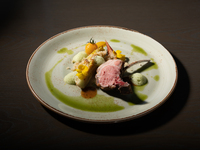 Dinner Menu Leger 6-course meal from October 1st