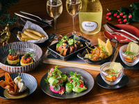 Festive Apéritif & Steak Sharing Plan with Free-Flow Champagne