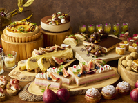 (Limited days plan) Welcome mocktail + Apple and Chestnut Afternoon Tea Buffet (10/4-11/30)