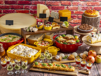 【11・12月】　「カジュアルイタリアンと冬のあったかチーズフェア」 平日ランチビュッフェ 大人通常料金より20％ OFF ⇒3,360円