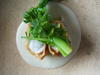 Pufferfish and winter vegetables + alcohol pairing