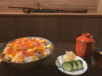 恵比寿 しげ田特製上ばらちらし御膳