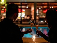 1月9日〜【プロポーズプラン】チャペルでのプロポーズが叶う豪華フルコース全5品+乾杯酒スパークリング+記念日ケーキプレート