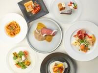 【 24/7フルコース】デザートプレート付き 牛のローストや鮮魚のポワレのWメインが楽しめる 全7品 