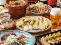 【秋限定】秋の味覚！戻り鰹2種と人気のさつま知覧どり炭火もも焼きのWメインを楽しむ贅沢プラン