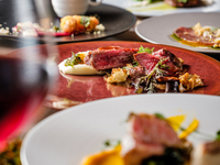 【TS】【１日３組限定】トリュフ・ズワイガニ・黒毛和牛　豪華食材ウイスキーペアリングコース