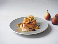 いちじくのミルフィーユ＋1ドリンク