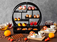 【Cacao × AfternoonTea】Elegant Chocolate Afternoon + Tea Stand + Free-flow of 10 Teas