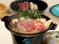 ★【麗華-Renka-】黒毛和牛リブロースの陶板焼き会席　全9品　2時間飲み放題付　総額10,000円