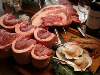 【幹事さま特典・お食事券プレゼント♪ 】忘年会プランB プライムシュラスコ・飲み放題3時間コース