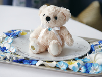 ★1日2組限定 / 窓側シェル席確約 / Chimera コース×可愛いカハラオリジナルベア×装飾Anniversaryプレート【ディナー6/1～】 