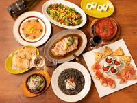 【特選コース】国産牛もも肉グリルや濃厚チーズリゾット等 全9品 『2.5時間飲み放題付き』