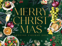 ASHIYA　MONOLITH　ノエルランチ2025　Bコース　(フルコース)　【クリスマス特製カクテル付き】