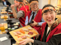 【16:30～・期間限定特別価格】３種類の寿司体験と職人実演ショー