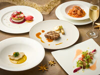 【11:00a.m または 1:30p.m.入店】◇Dejeuner(ﾃﾞｼﾞｭﾈ) C + グラスシャンパン付き　＊12/20、21