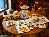 Fresh green afternoon tea set [private room only]