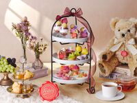 平日3時間カフェフリー「テラスdeアフタヌーンティー」秋の味覚が楽しめるスイーツ3段スタンド