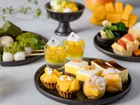 【イブニングハイティー ティーセレクション】 日本茶10種含むティーフリーフロー、季節の前菜＆デザート
