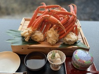 茹でずわい蟹食べ放題コース  土日祝