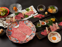 [Recommended "Miyabi" 11 dishes in total] 2.5 hours system A lot of delicious rice dishes. Enjoy Yukimuro Aged Wagyu Beef. ◆