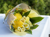 [Autumn Dinner] Good Couple's Day Plan - Includes a toast drink, a bouquet of flowers, and a message plate