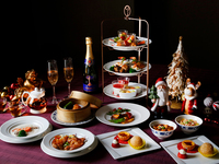 土曜日ランチ　チャイニーズ・クリスマスハイティー　選べる乾杯ドリンク