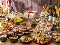 【平日ランチ】★大人20％割引★＜11月1日-12月19日＞ 北のめぐみとクリスマスデザートビュッフェ