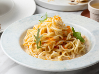 [Weekend Lunch Course] Assortment of 3 Appetizers and Rich Sea Urchin Cream Noodles