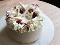 『(12cm)黒糖と栗のショートケーキ』