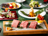  【Christmas 2025】 Moegi - Kobe Beef, Yonezawa Beef, and Saga Beef Tasting Teppanyaki Course (Entry 8:30 p.m.)