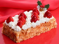 【テイクアウト】2025年クリスマス いちごのミルフィーユ