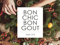 【BON CHIC BON GOUT】第三部クリスマスリース作り15:00