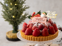 真っ赤な苺のクリスマスタルト【6号】10％OFF