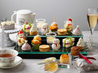 [Includes a souvenir stollen] Christmas Afternoon Tea with Sparkling Wine ★ Weekdays (Reservations required at 12:00)