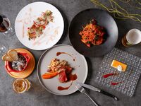 【表参道忘年会】　ボリューム満点なパスタ、国産牛サーロイングリル、牛筋赤ワイン煮込みを堪能！