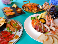 『11月』《冬季无限畅饮》A套餐包含“色彩缤纷的5道菜开胃菜拼盘”和国产烤牛肉和烤鸡的双份主菜（5道菜，共10道菜）|无限畅饮套餐（不含生啤）