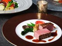 【年末年始★特別プラン】オマール海老と国産牛のWメイン含む全5品、乾杯シャンパン付き