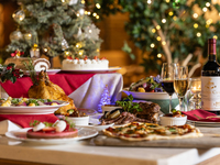 【オンライン限定】　プレミアムクリスマスディナーブッフェ　（飲み放題）