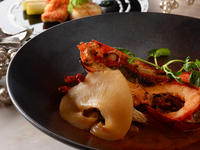 【2025年XmasDinner】活オマール海老と近江牛のコース