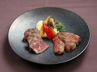 【THE BENJAMIN SELECTION】和牛とフィレ2種のステーキ・デザート等全8品